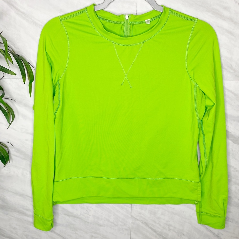 Lululemon Swim Green L/S Top 4